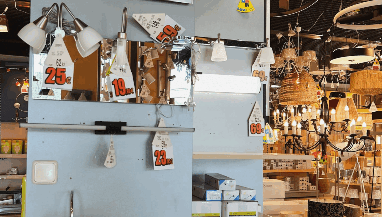 Una gran variedad de lámparas en Lúzete Benissa