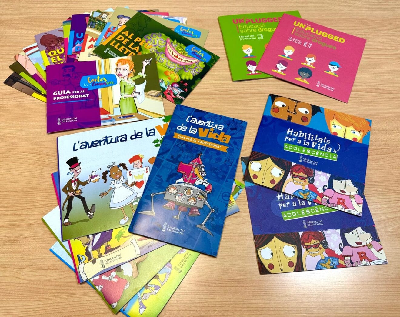 Material de los programas de prevención