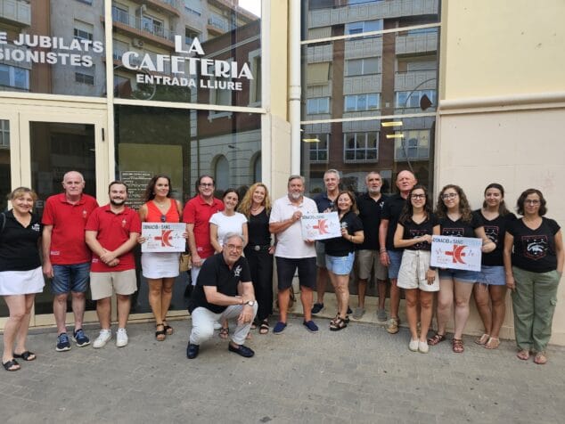 Imagen: Donación de sangre festera. Fiestas Moros y Cristianos Dénia 2025