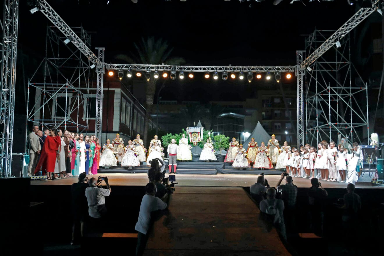 Acto del Dia de les Falles de Dénia 2024