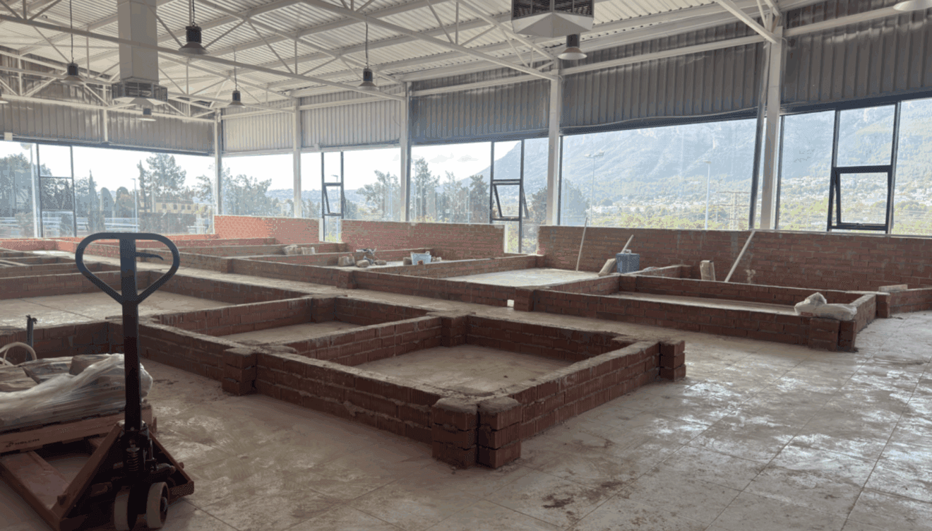 Ampliación de la segunda planta en Policlínica Glorieta