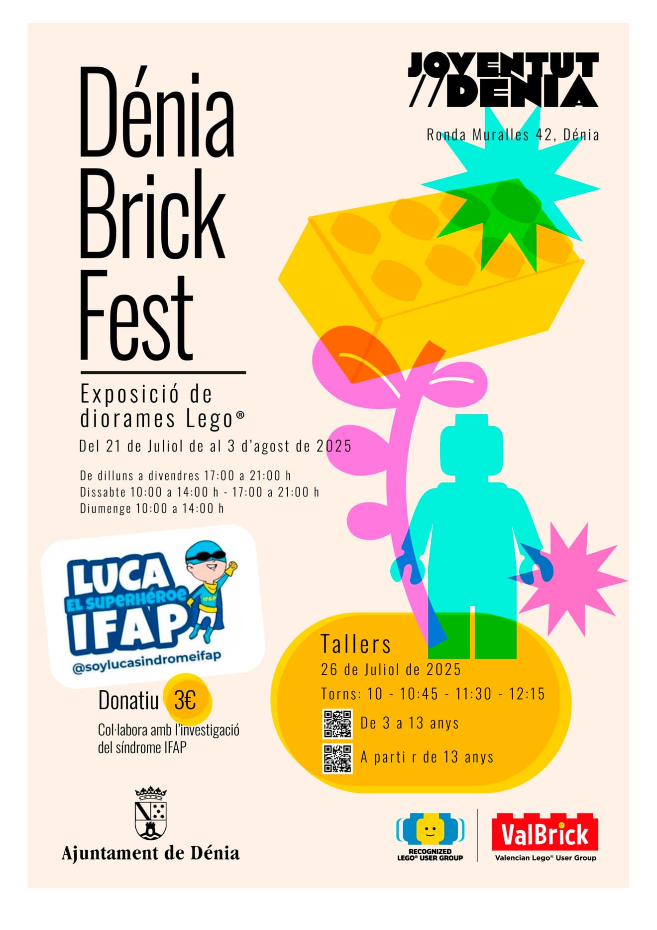 Cartel de Brick Fest de Dénia
