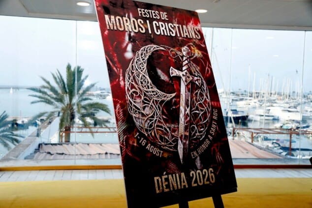 Programa de Moros y Cristianos de Dénia 2026: actos, desfiles y horarios completos 1 Imagen: Cartel de los Moros y Cristianos 2026 de Dénia