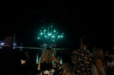 Castillo de  fuegos artificiales fin de fiestas Dénia (1)
