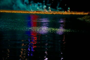 Castillo de  fuegos artificiales fin de fiestas Dénia (29)
