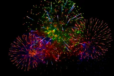 Castillo de  fuegos artificiales fin de fiestas Dénia (40)