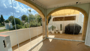 Cerramientos modernos para terrazas y balcones
