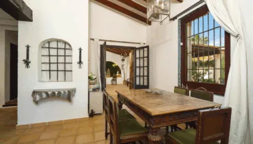 Comedor interior ideal para reuniones familiares