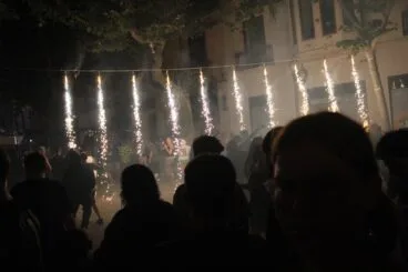 Correfocs en el centro de Dénia 10