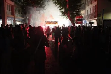 Correfocs en el centro de Dénia 3