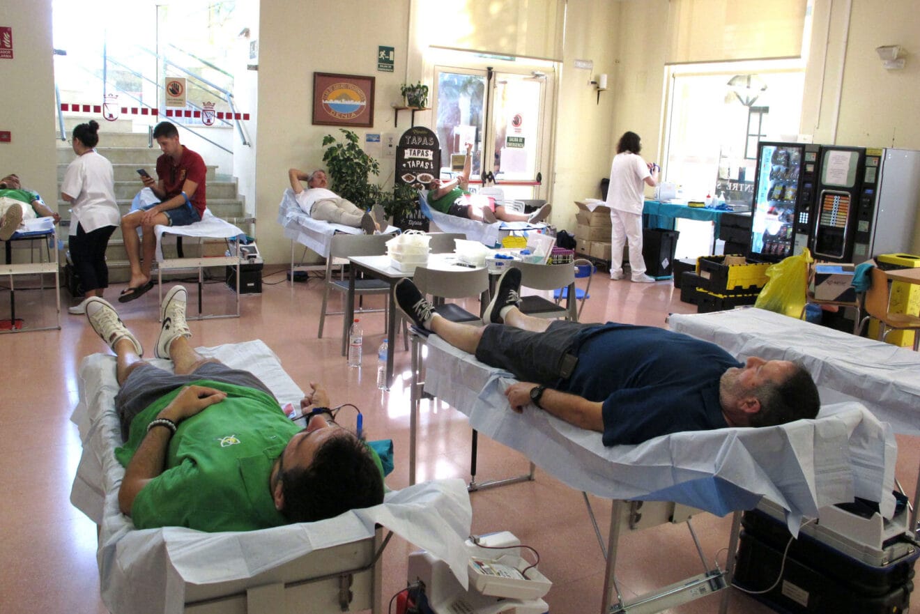 Donación de sangre en Dénia