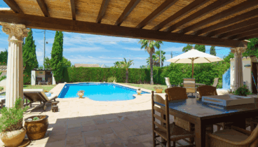 Entorno natural con privacidad y sombra