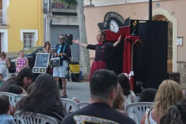 Espectáculo infantil en Valgamediós 2