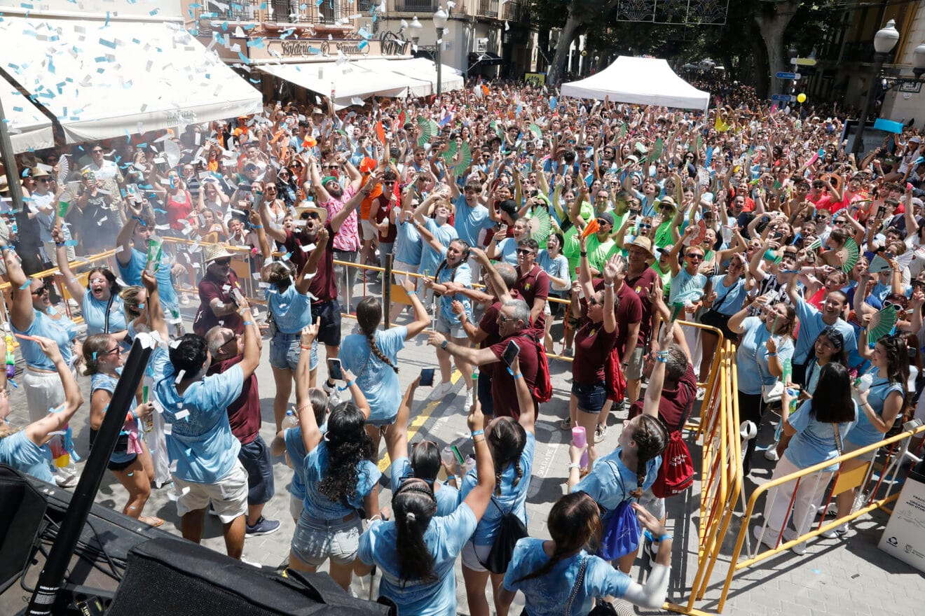 Euforia tras el arranque oficial de las Festes Majors de Dénia 2025