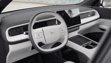Interior del modelo urbano XPENG G6