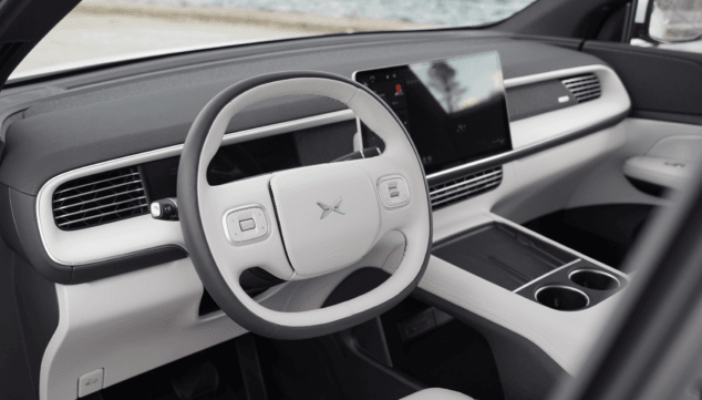 interior del modelo urbano xpeng g6