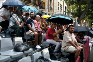Las carrozas de Dénia 2025 bajo la lluvia 12