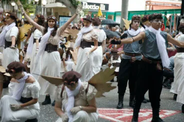 Las carrozas de Dénia 2025 bajo la lluvia 26