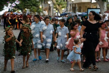 Las carrozas de Dénia 2025 bajo la lluvia 31