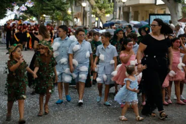 Las carrozas de Dénia 2025 bajo la lluvia 31