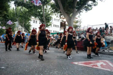 Las carrozas de Dénia 2025 bajo la lluvia 34