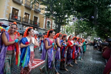 Las carrozas de Dénia 2025 bajo la lluvia 55