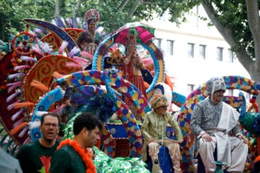 Las carrozas de Dénia 2025 bajo la lluvia 59