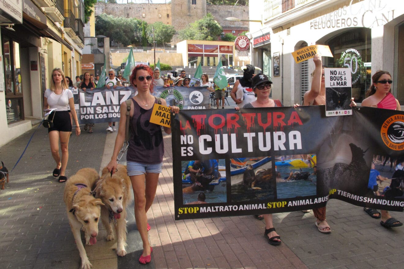 Manifestación contra los Bous a la Mar en Dénia 10