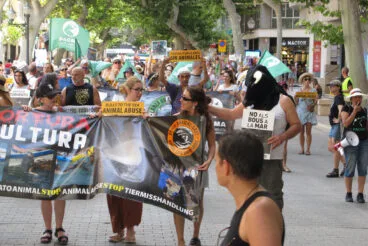Manifestación contra los Bous a la Mar en Dénia 21