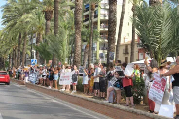 Manifestación contra los Bous a la Mar en Dénia 32