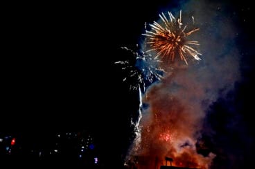 Mascletà nocturna de las Fiestas de Dénia 13