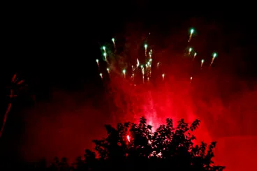 Mascletà nocturna de las Fiestas de Dénia 6