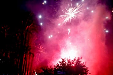 Mascletà nocturna de las Fiestas de Dénia 7