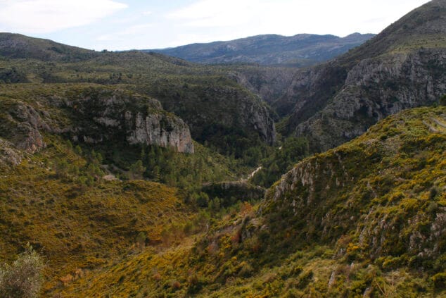 parte del barranc de linfern desde vall debo archivo