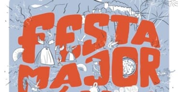 Portada de Fiestas de Dénia 2026, realizado por Punt Estudi