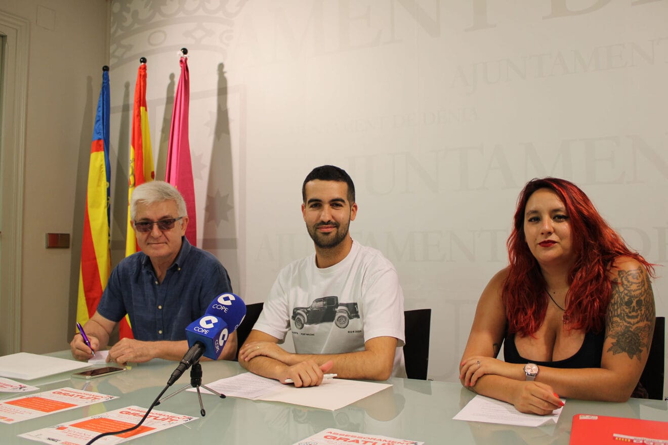 Presentación del nuevo servicio de asesoramiento sociolaboral en Dénia para jóvenes