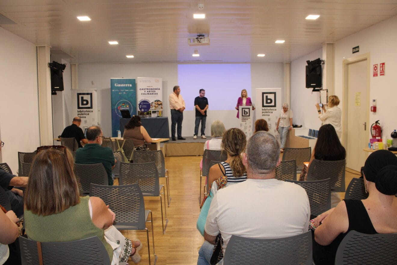 Acto de presentación TFG en Gastronomía en Dénia