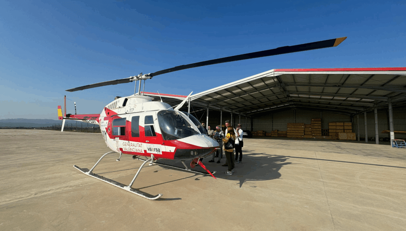 Prevención de incendios desde el aire