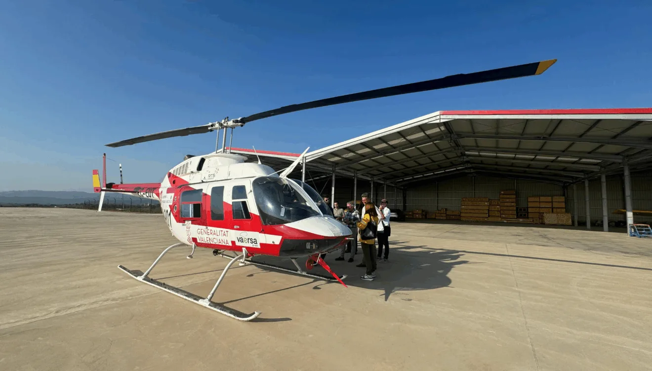 Prevención de incendios desde el aire