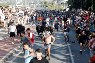 Primera entrada de toros de las fiestas de Dénia 2025 16