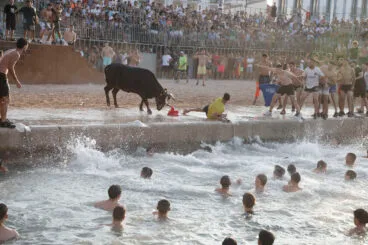 Primera entrada de toros de las fiestas de Dénia 2025 60