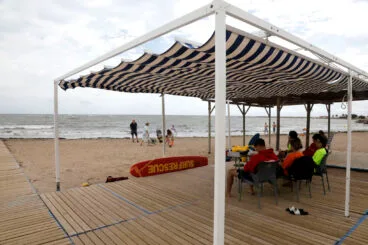 Primeras horas del temporal en Dénia en julio de 2025 07