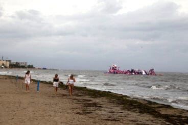 Primeras horas del temporal en Dénia en julio de 2025 11