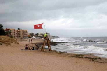 Primeras horas del temporal en Dénia en julio de 2025 38