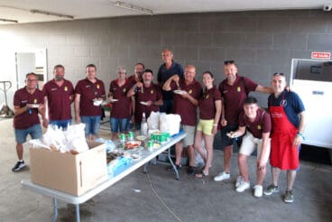 Reparto de sardinas en las Fiestas de Dénia 15