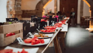 Selección de los mejores tomates de La Marina, protagonistas del certamen en Els Magazinos