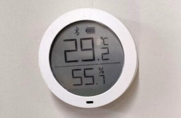 Termómetro del interior del Mercat de Dénia