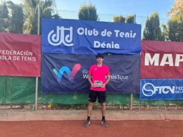 Javier Barranco ganador del torneo Orysol Dénia