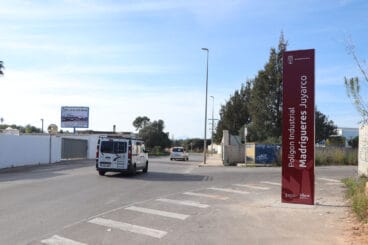 Zona del polígono Madrigueres Juyarco de Dénia