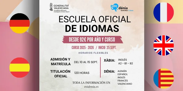 aprende y mejora tus idiomas en la eoi de denia y